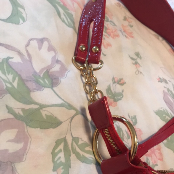 Sharif Studio Red Shoulder Bag - NWOT - Picture 9 of 16